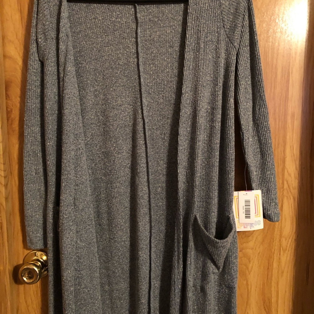 Gray ribbed xs Sarah Lularoe NWT
